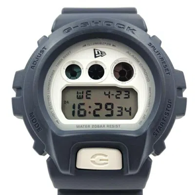 Pre-owned Casio G-shock Blue Navy Wristwatch ()