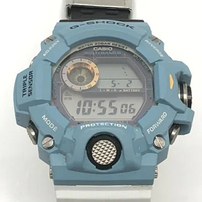 Pre-owned Casio G-shock Blue ()