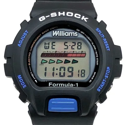 Pre-owned Casio G-shock Blue Wristwatch ()