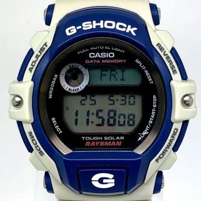 Pre-owned Casio G-shock Blue Wristwatch ()