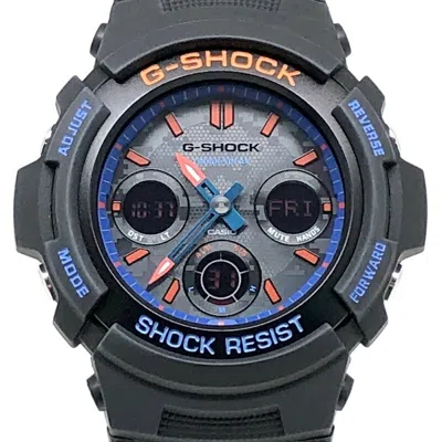 Pre-owned Casio G-shock Blue Wristwatch () In Multi