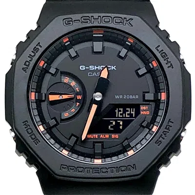 Pre-owned Casio G-shock Carbon Resin Wristwatch () In Multi