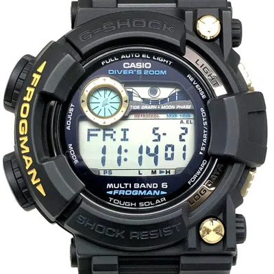 Pre-owned Casio G-shock Ceramic Wristwatch ()