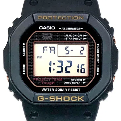 Pre-owned Casio G-shock Ceramic Wristwatch () In Black