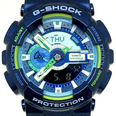 Pre-owned Casio G-shock Ceramic Wristwatch ()