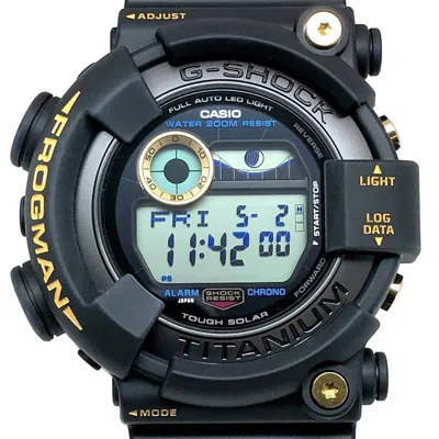 Pre-owned Casio G-shock Ceramic Wristwatch ()