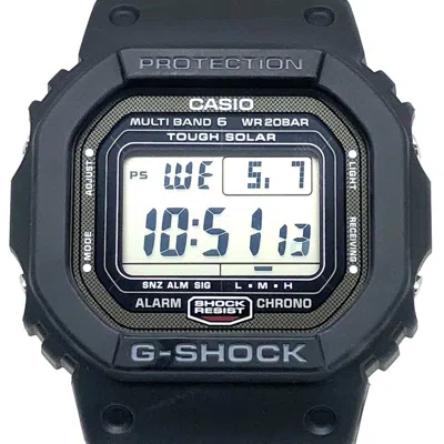 Pre-owned Casio G-shock Ceramic Wristwatch ()