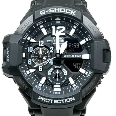 Pre-owned Casio G-shock Ceramic Wristwatch ()