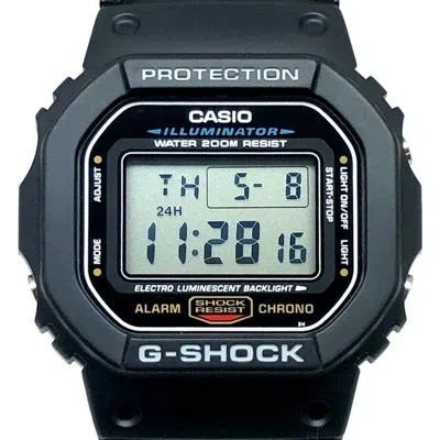 Pre-owned Casio G-shock Ceramic Wristwatch ()