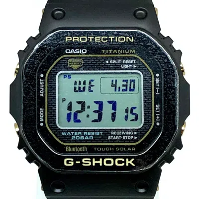 Pre-owned Casio G-shock Ceramic Wristwatch ()