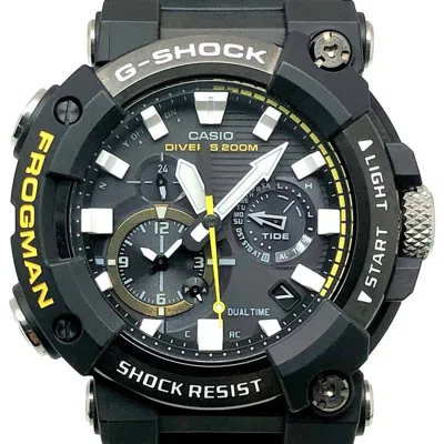 Pre-owned Casio G-shock Ceramic Wristwatch () In Black