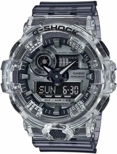 Pre-owned Casio G-shock Clear Skeleton Ga-700sk-1ajf Men's Japan Inport W/tracking
