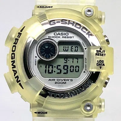 Pre-owned Casio G-shock Clear Titanium Wristwatch () In Multi
