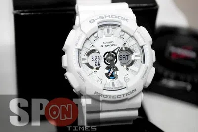 Pre-owned Casio G-shock Crazy Colors Men's Watch Ga-120a-7a In Misty Rose