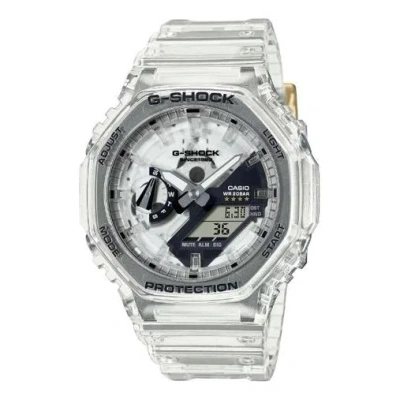 Casio G-shock Digital-analog 'clear' In Metallic