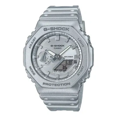 Casio G-shock Digital-analog 'silver' In Metallic