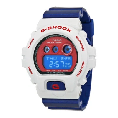 Pre-owned Casio G-shock Digital Big Case Crazy Colors Men's Watch Gd-x6900cs-7 In Blue