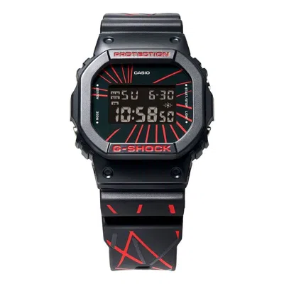 Casio G-shock Digital 'black' In Blue
