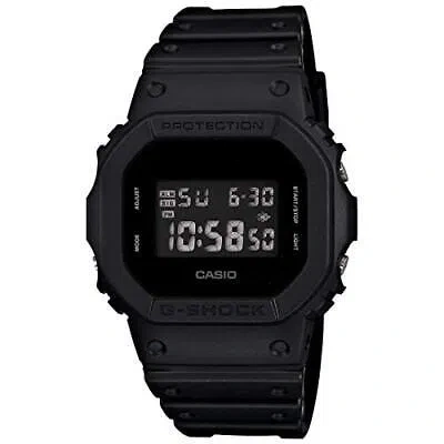 Pre-owned Casio G-shock Digital Black Dial Men Dw-5600bb-1dr (g363)