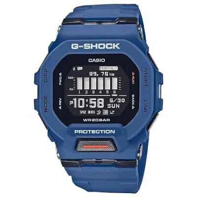 Pre-owned Casio G-shock Digital Black Dial Men Gbd-200-2dr (g1147)