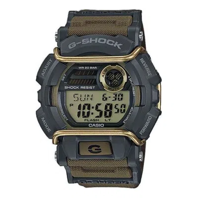 Casio G-shock Digital 'black Gold' In Blue
