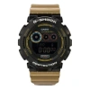 Casio G-shock Digital 'black Gold' In Brown