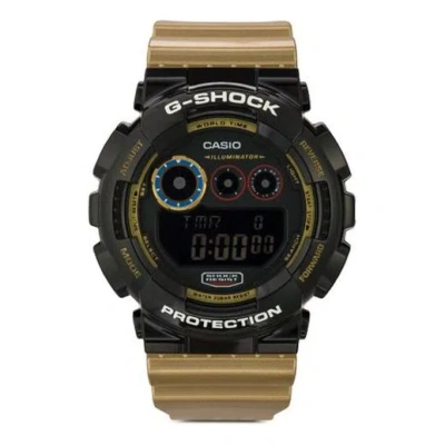 Casio G-shock Digital 'black Gold' In Brown