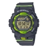 Casio G-shock Digital 'black Green' In Gray