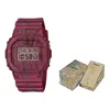 Casio G-shock Digital 'burgundy'