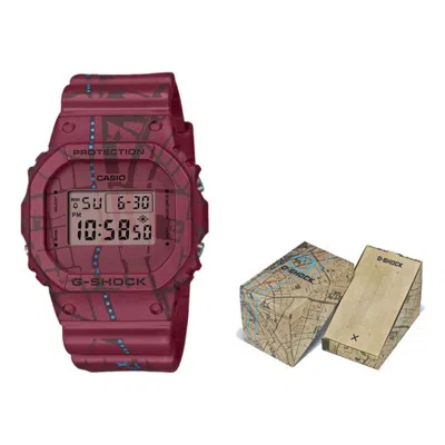 Casio G-shock Digital 'burgundy'