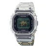 Casio G-shock Digital 'clear Metalic' In Metallic