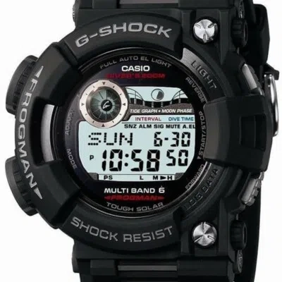 Pre-owned Casio G-shock Digital Dial Resin Gwf-1000-1jf Men\\\'s Watch Black Japan Import