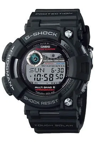 Pre-owned Casio G-shock Digital Dial Resin Quartz Men's Watch [gwf-1000-1jf] (japan Imp...