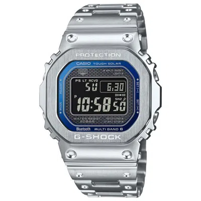 Pre-owned Casio G-shock Digital Full Metal Blue Dial Men's Watch Gmwb5000d-2