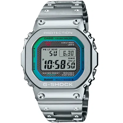Pre-owned Casio G-shock Digital Full Metal Polychromatic Accents Men's Watch Gmwb5000pc-1
