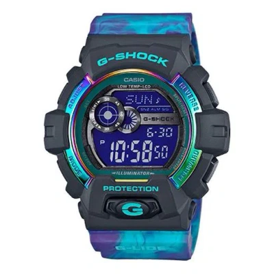 Casio G-shock Digital 'green' In Black