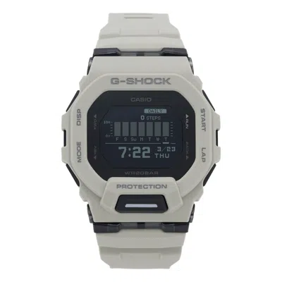 Casio G-shock Digital 'grey' In White