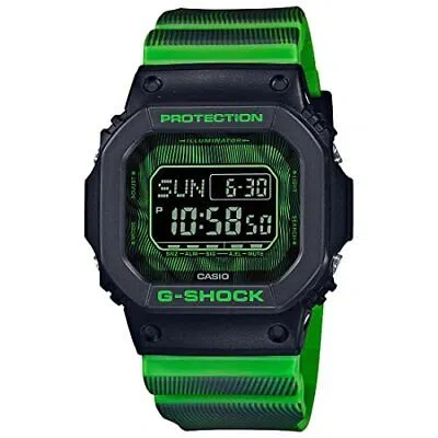 Pre-owned Casio G-shock Digital Multicolor Dial Men's Watch-dw-d5600td-3dr