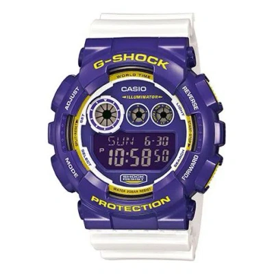 Casio G-shock Digital 'purple' In Brown