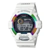 Casio G-shock Digital 'white' In Metallic
