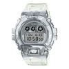 Casio G-shock Digital 'white' In Metallic