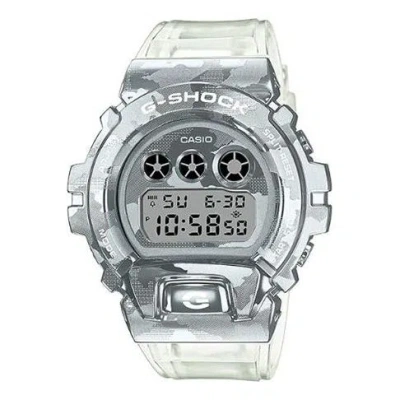Casio G-shock Digital 'white' In Gray