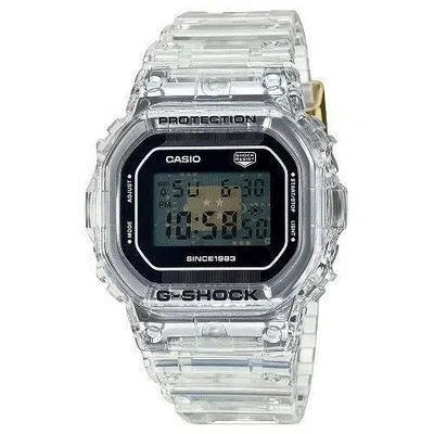 Pre-owned Casio G-shock Dw-5040rx-7jr 40th Anniversary Clear Remix Watch Limited