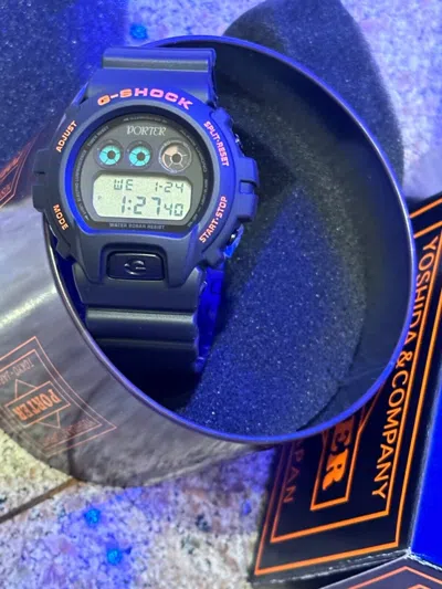 Pre-owned Casio G-shock Dw-6900 Porter Collaboration Watch Dw-6900fs Limited Edition