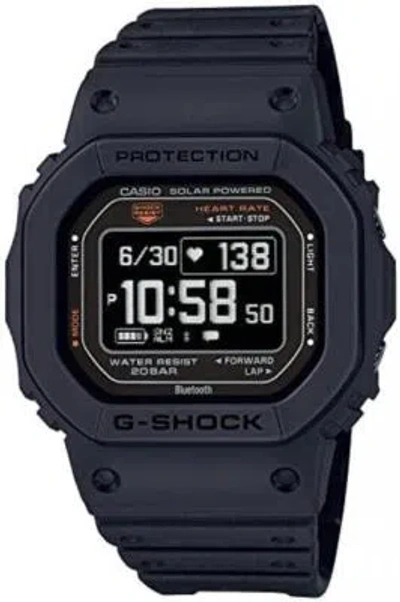 Pre-owned Casio G-shock Dw-h5600-1jr G-squad Sport Bluetooth Digital Smartwatch Men Watch