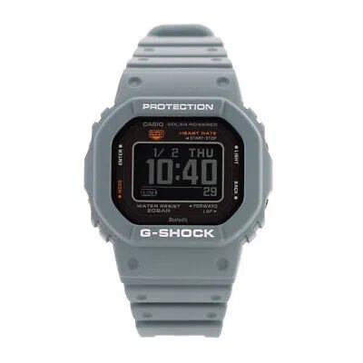 Pre-owned Casio G-shock Dw-h5600-2 G-squad Dw-h5600 Dw Bluetooth Solar Digital Blue Gray