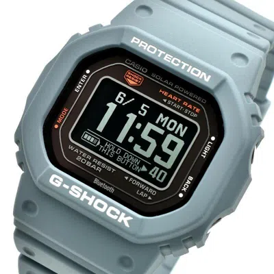 Pre-owned Casio G-shock Dw-h5600-2jr G-squad Bluetooth Gps Solar Usb Charging Watch 44.5mm