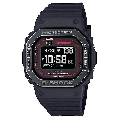 Pre-owned Casio G-shock Dw-h5600mb-1a4jr Black G-squad Sport Men's Watch In Box