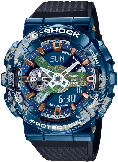 Pre-owned Casio G-shock Earth Gm110earth-1 Limited Edition Brand Withtags