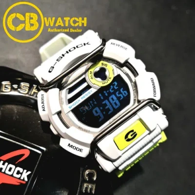 Pre-owned Casio G-shock Face Protector Street Sport Dial Men's  Watch Gd-400dn-8 Rare